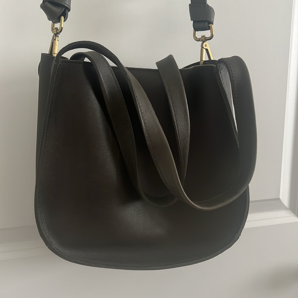 Madewell Sydney Crossbody Bag - Dark Forest Green - Picture 3 of 9
